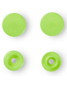 Conjunto de 30 botões de pressão Color Snaps 12,4 mm - Verde maçã 2