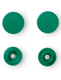 Conjunto de 30 botões de pressão Color Snaps 12,4 mm - Verde relva 2