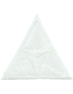 Emblema termocolante mosca - Branco