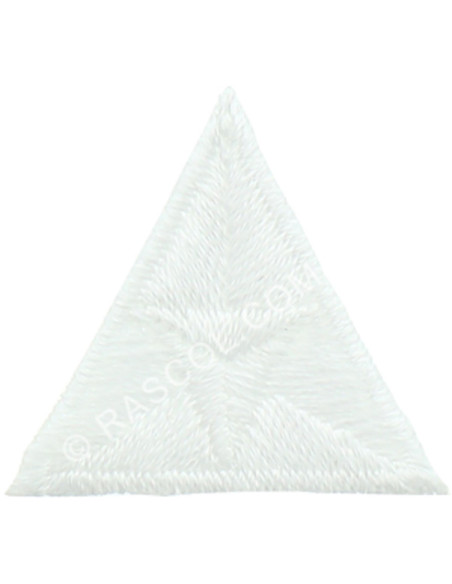Emblema termocolante mosca - Branco