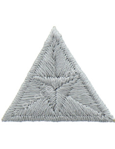 Emblema termocolante mosca - Cinza