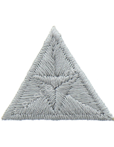 Emblema termocolante mosca - Cinza