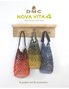 Catálogo Nova Vita 4 DMC - 16 projetos de bolsas e acessórios