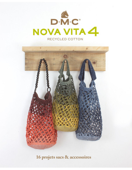 Catálogo Nova Vita 4 DMC - 16 projetos de bolsas e acessórios