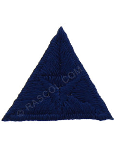 Emblema termocolante mosca - Azul-marinho claro