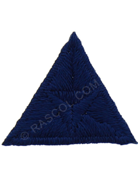 Emblema termocolante mosca - Azul-marinho claro