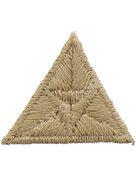 Emblema termocolante mosca - Bege escuro