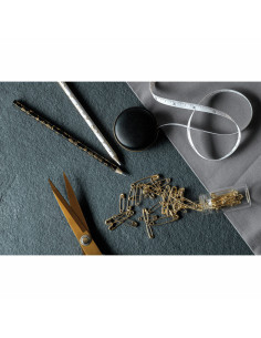 Conjunto de 2 lápis de marcação apagáveis com água - Preto e branco 2