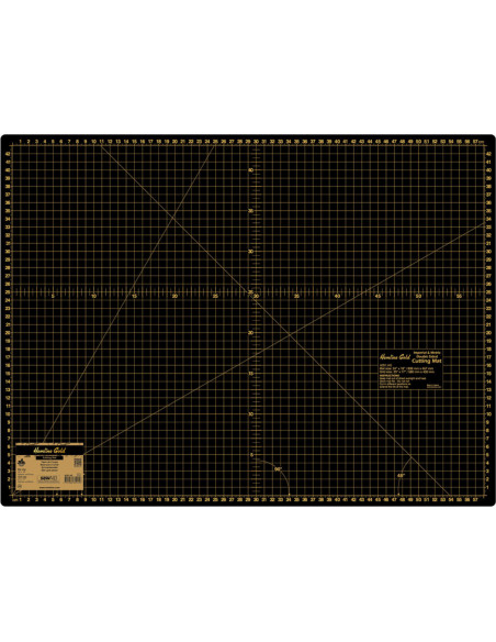 Tapete de corte auto-regenerativo preto 45 x 60 cm