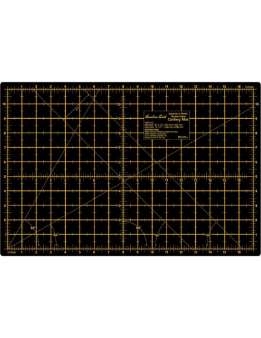 Tapete de corte auto-regenerativo preto 30 x 45 cm