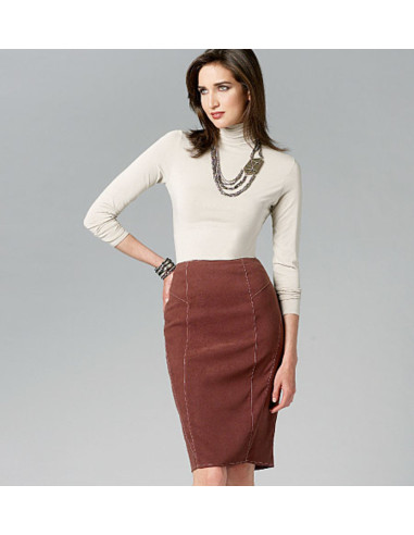 Molde de saia - Vogue 8750
