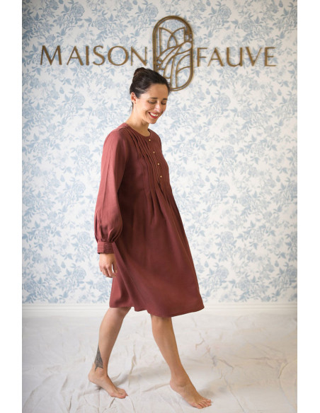 Molde de vestido, blusa Atlas - Maison Fauve