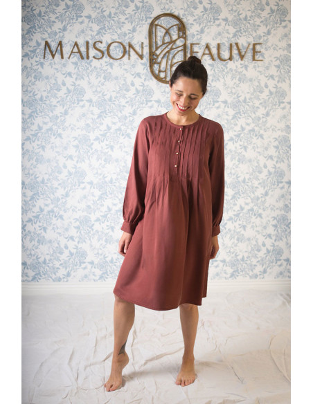 Molde de vestido, blusa Atlas - Maison Fauve