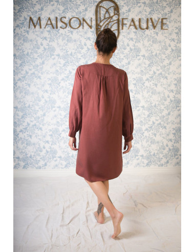 Molde de vestido, blusa Atlas - Maison Fauve