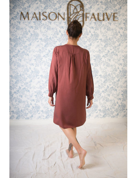 Molde de vestido, blusa Atlas - Maison Fauve