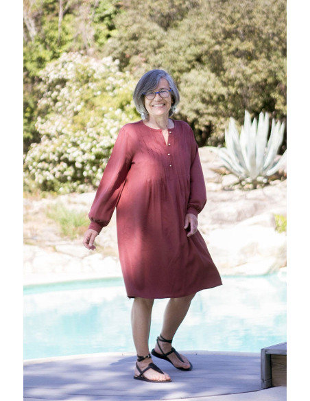 Molde de vestido, blusa Atlas - Maison Fauve