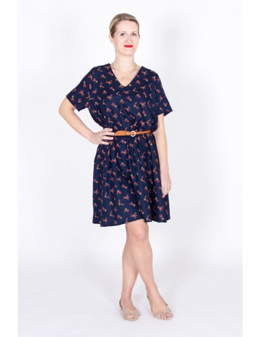 Padrão de cima, vestido Cinderella - Eu sou padrões