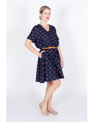Padrão de cima, vestido Cinderella - Eu sou padrões