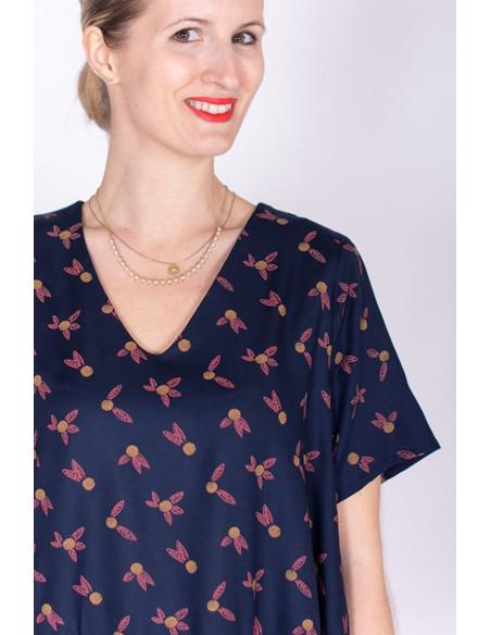 Padrão de cima, vestido Cinderella - Eu sou padrões