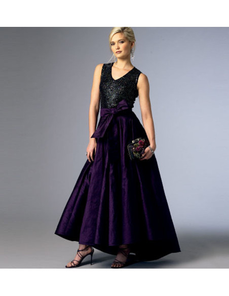 Molde de saia - Vogue 8980