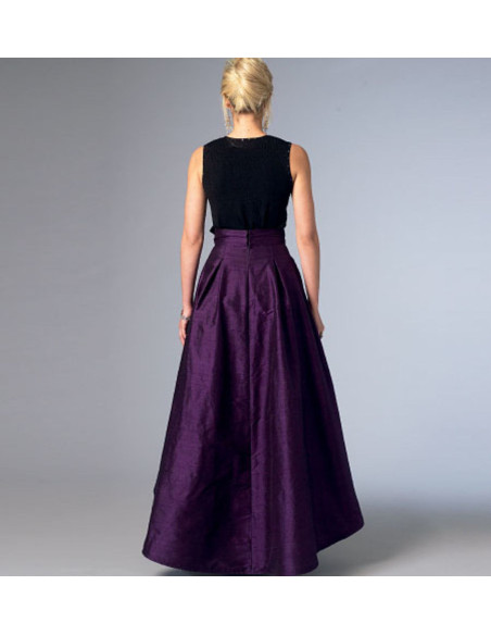 Molde de saia - Vogue 8980
