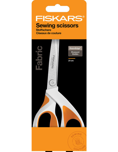 Tesoura Fiskars RazorEdge Softgrip® 21 cm