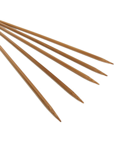 Agulhas de dupla ponta de bambu ChiaoGoo