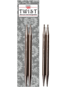 Pontas de agulhas de metal Twist Lace ChiaoGoo
