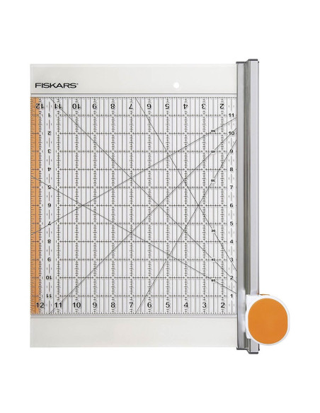 Cortador rotativo combinado e régua 12" x 12" Fiskars