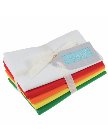 Conjunto de 5 cupões Fat Quarter - Primavera