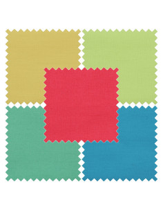 Conjunto de 5 cupões Fat Quarter - Brights 2