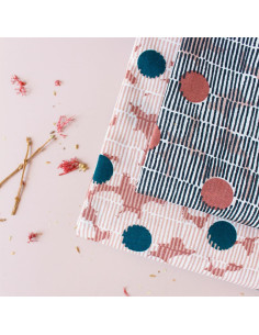 Tecido gaze de algodão Mirage Forest - Atelier Brunette 2