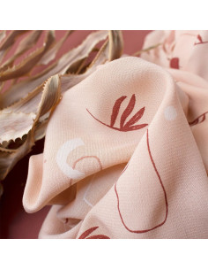 Tecido viscose Sandstorm Blush - Atelier Brunette 2