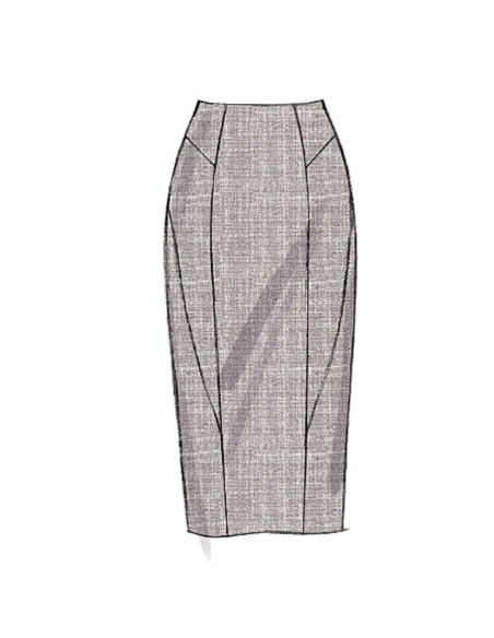 Molde de saia - Vogue 8750