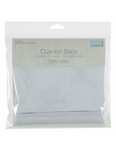 Almofada de encosto com fecho - Branco