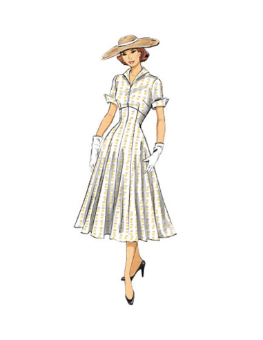 Molde de vestido - Butterick 6018