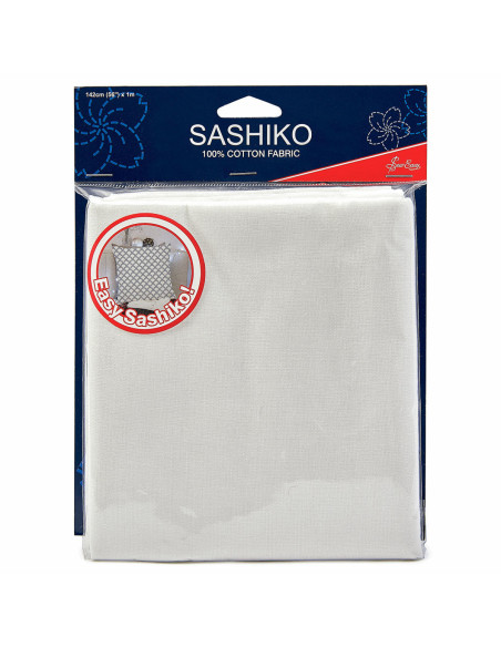 Tecido sashiko - Marfim