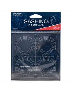 Molde para sashiko - Ondas