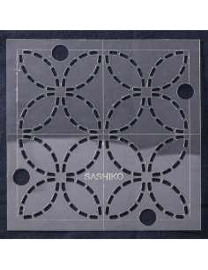 Molde para sashiko - Sete tesouros 2