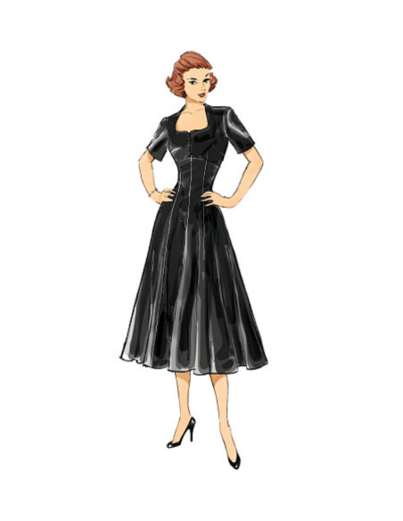 Molde de vestido - Butterick 6018