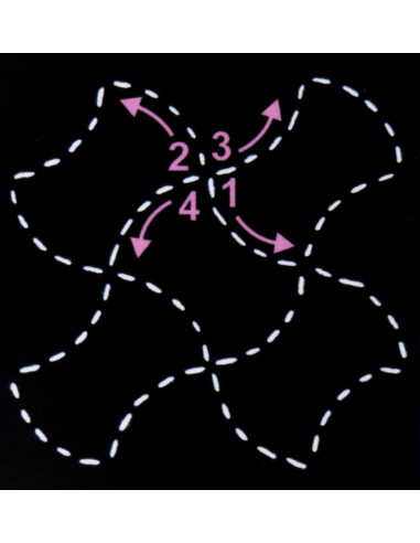 Molde para sashiko - Fondou