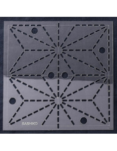 Molde para sashiko - Asa No Ha 2