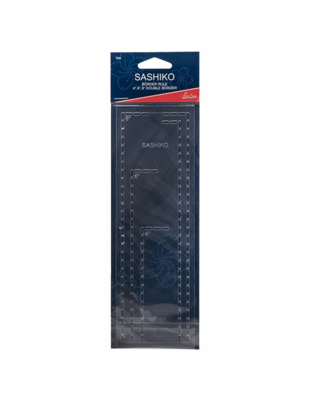 Molde para sashiko - Linhas retas
