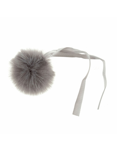 Pompom imitação de pele 6 cm - Visão