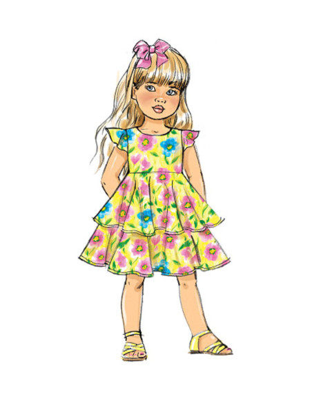 Molde de vestido - Butterick 6013
