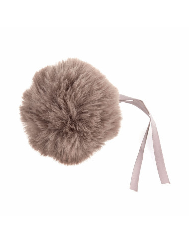 Pompom imitação de pele 11 cm - Visão