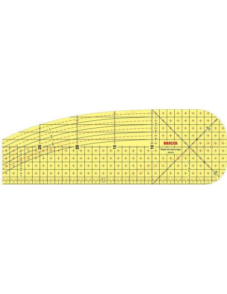 Regra de passar a quente para bainhas 30 x 10 cm