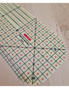 Regra de passar a quente para bainhas 30 x 10 cm 2