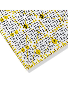 Régua patchwork Omnigrid 4 x 8 polegadas 2