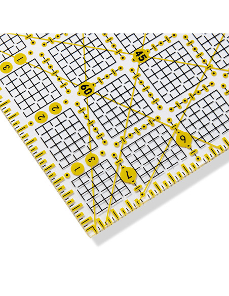 Régua patchwork Omnigrid 4 x 8 polegadas